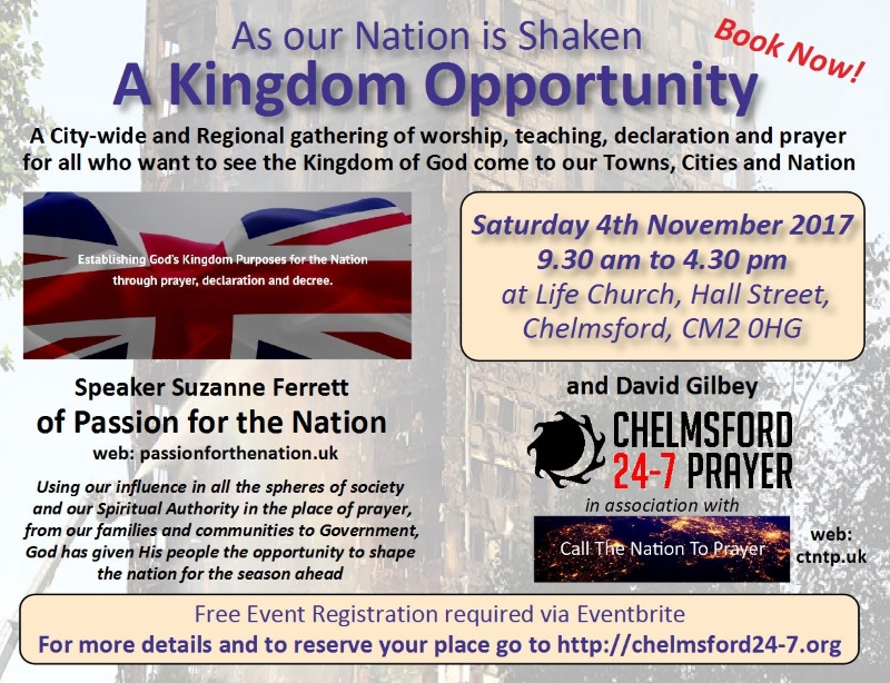 A Kingdom Opportunity - publicity A5 advert 800