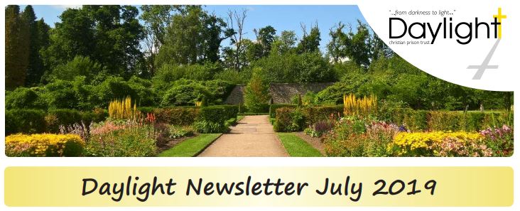 Daylight July 2019 newsletter header